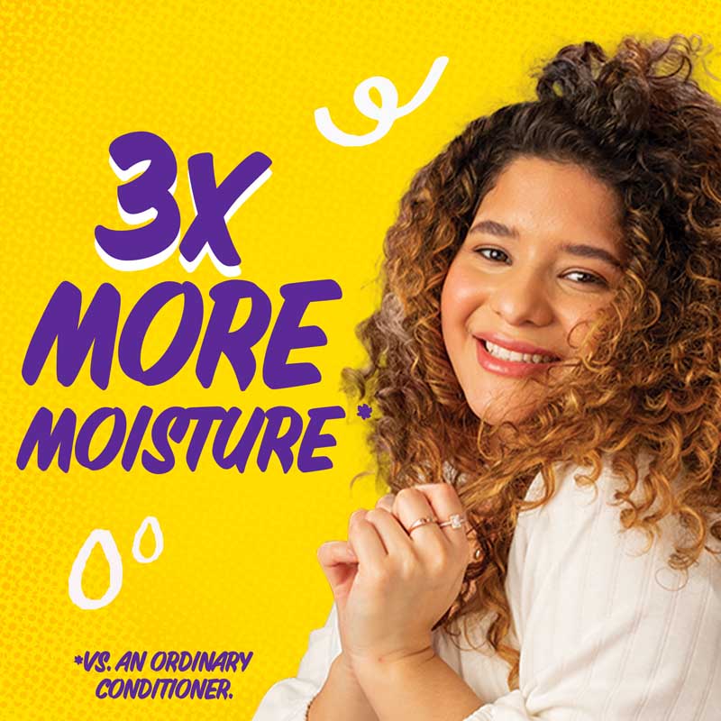 3x more moisture