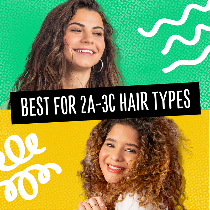BEST FOR 2A - 3C HAIR TYPES