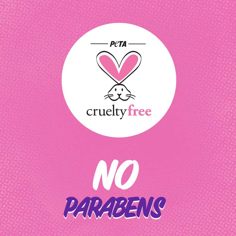 Peta Cruelty-Free No Parabens