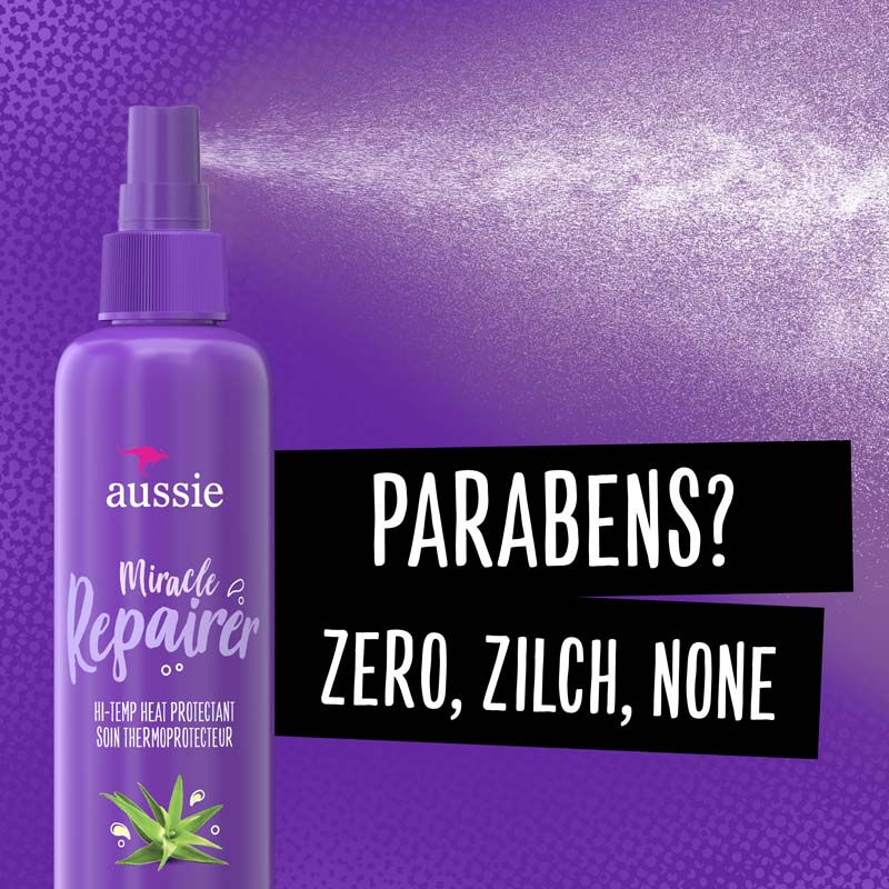 Parabens? Zero, zilch, none