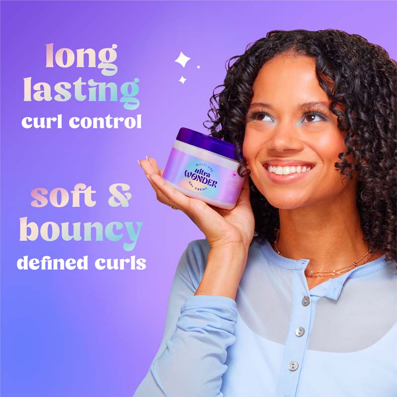 Aussie Ultra Wonder Gel Crème long lasting curl control, soft and bouncy defined curls