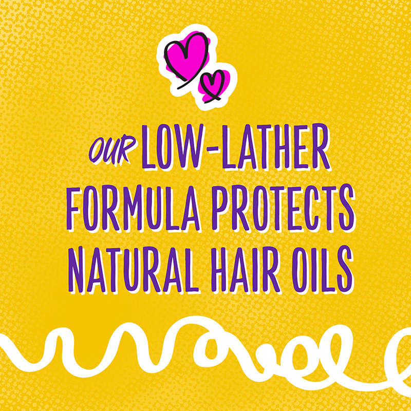 Miracle Curls Co-Wash OUR LOW-LATHER FORMULA PROTECTS NATURAL HAIR OILS