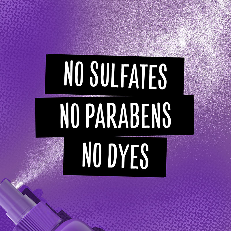 No Sulfates, No Parabens, No dyes