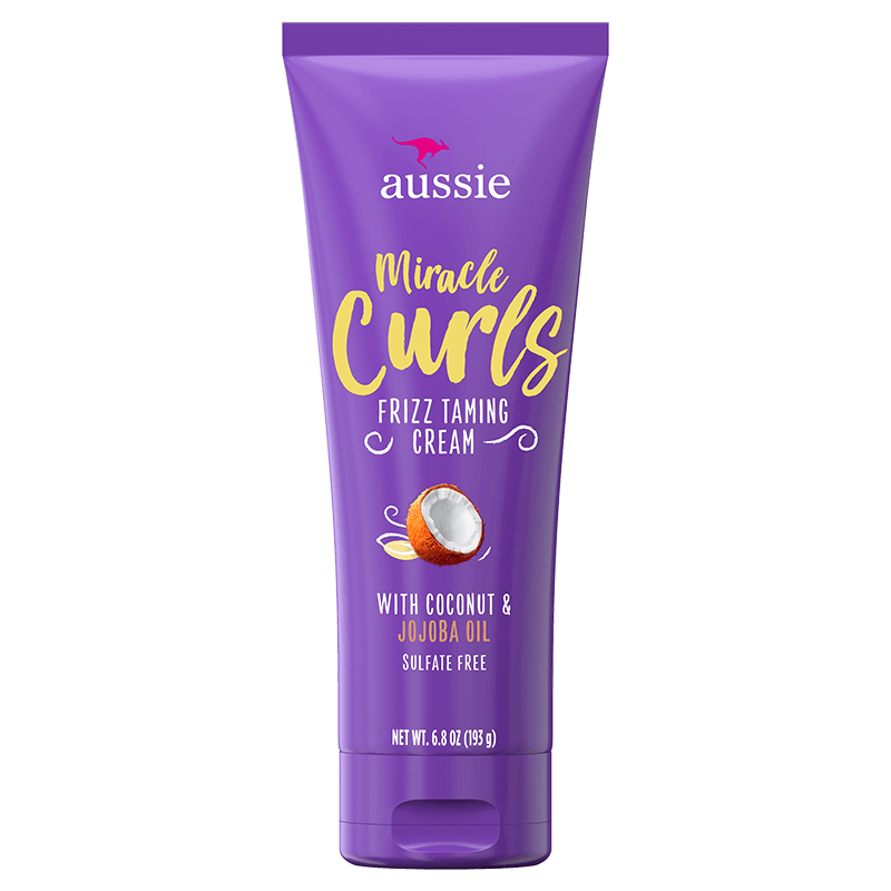 Miracle Curls Frizz Free Anti-Frizz Hair Cream | Aussie