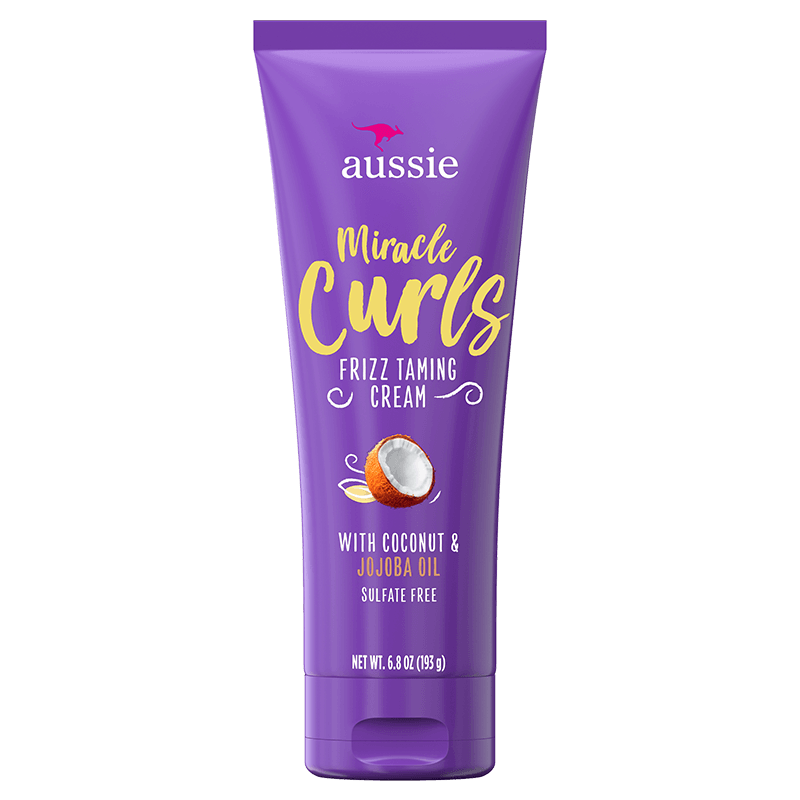 Miracle Curls Frizz Free Anti Frizz Hair Cream Aussie