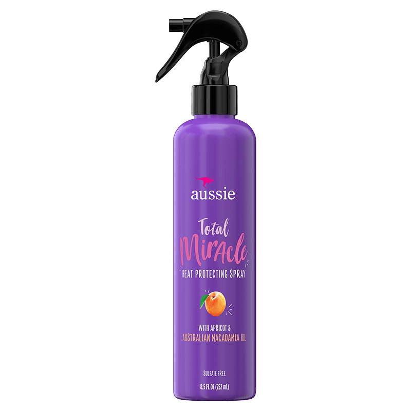 Total Miracle Heat Protectant Hairspray | Aussie