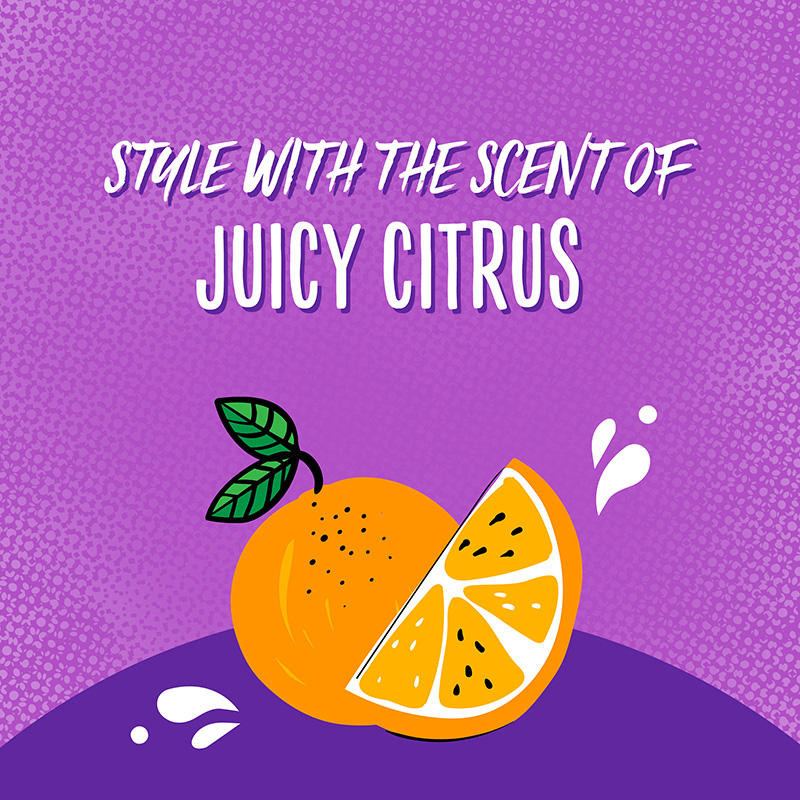 Bounce Back Dry Shampoo Style with the scent of citrus