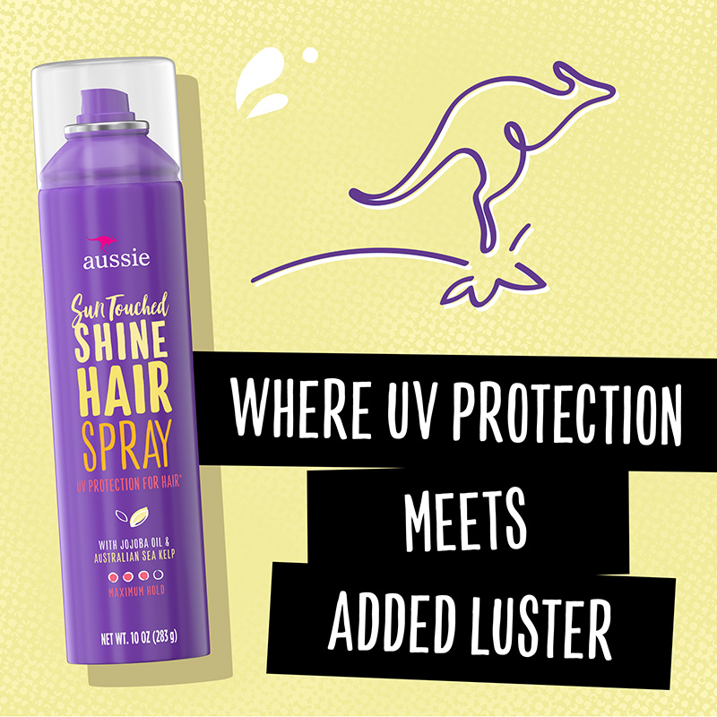 Sun Touched Shine Hairspray WHERE UV PROTECTION MEETS ADDED LUSTER