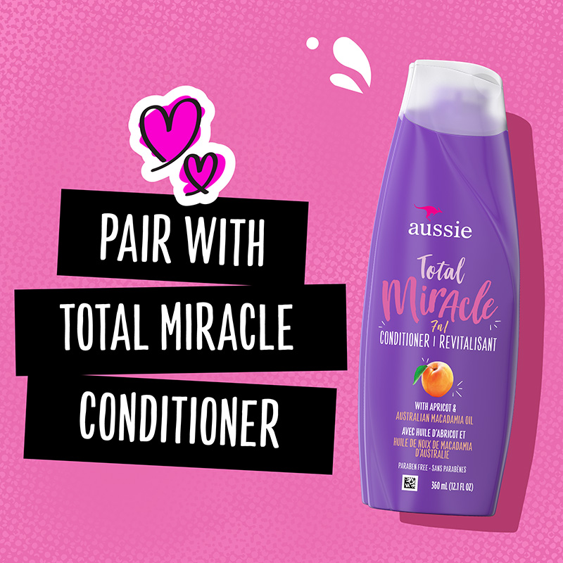 Total Miracle 7n1 Shampoo 12.1 FL OZ PAIR WITH TOTAL MIRACLE CONDITIONER