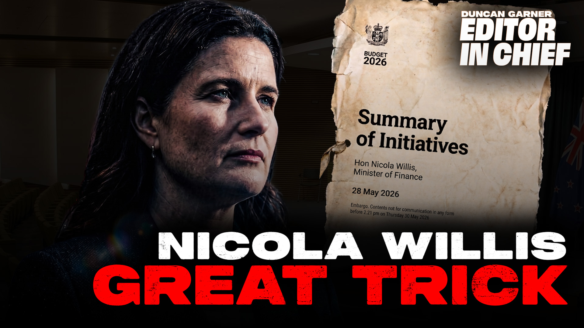 NZ Budget 2026 Marketing Over Maths: Nicola Willis, and the Surplus