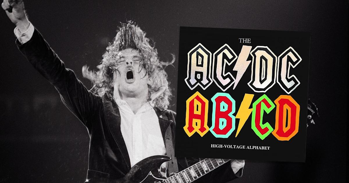 AC/DC release kids alphabet book 'AB/CD High-Voltage Alphabet' | rova