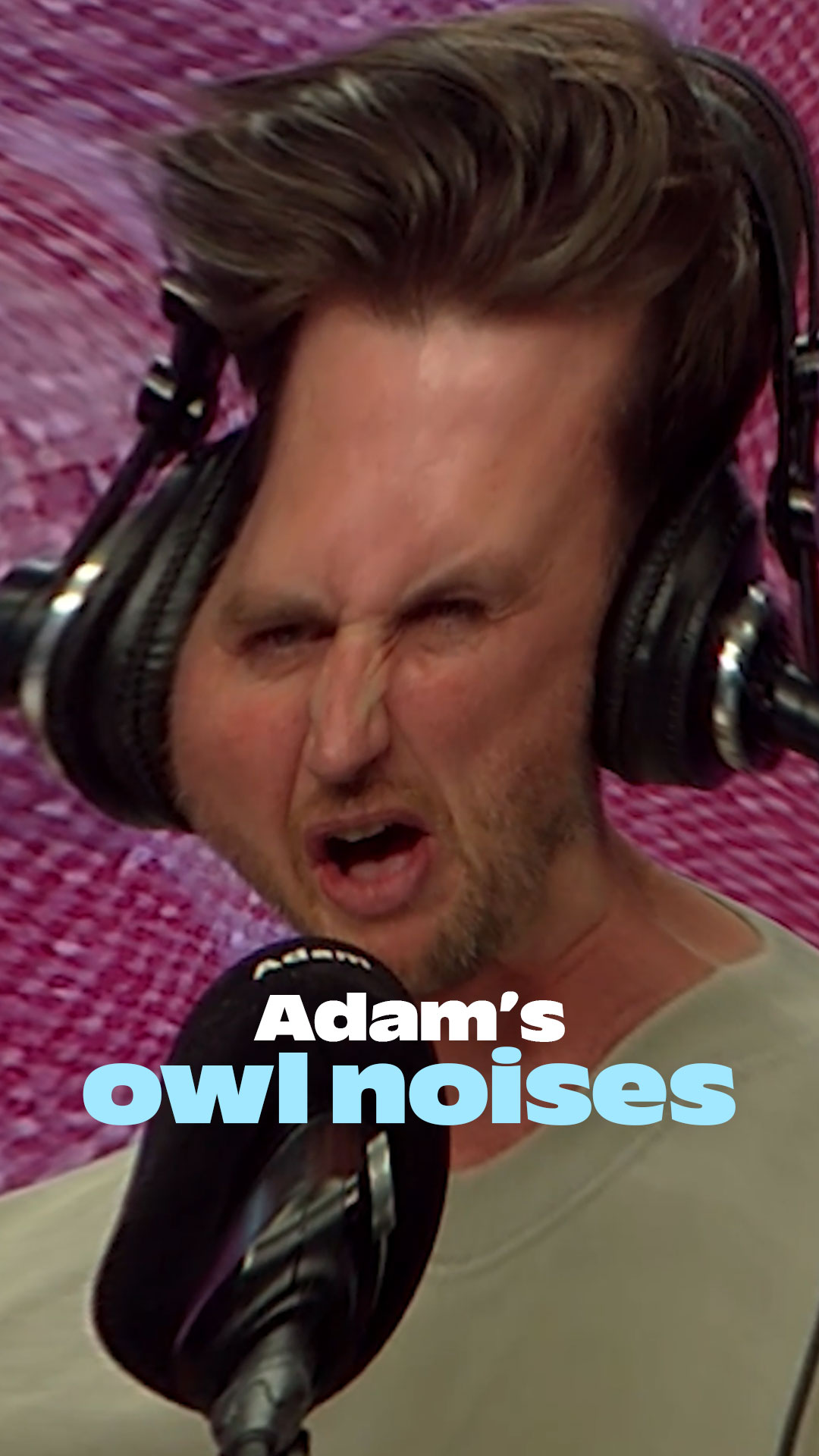 Adam impersonating austin powers