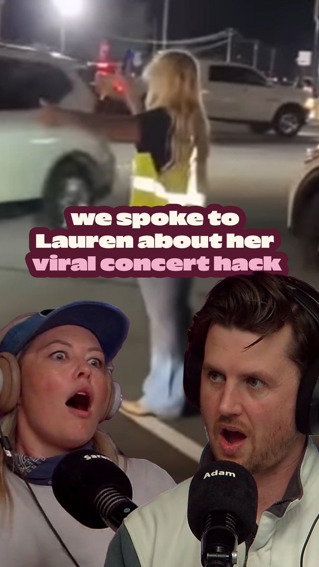We spoke to Lauren about her viral concert hack