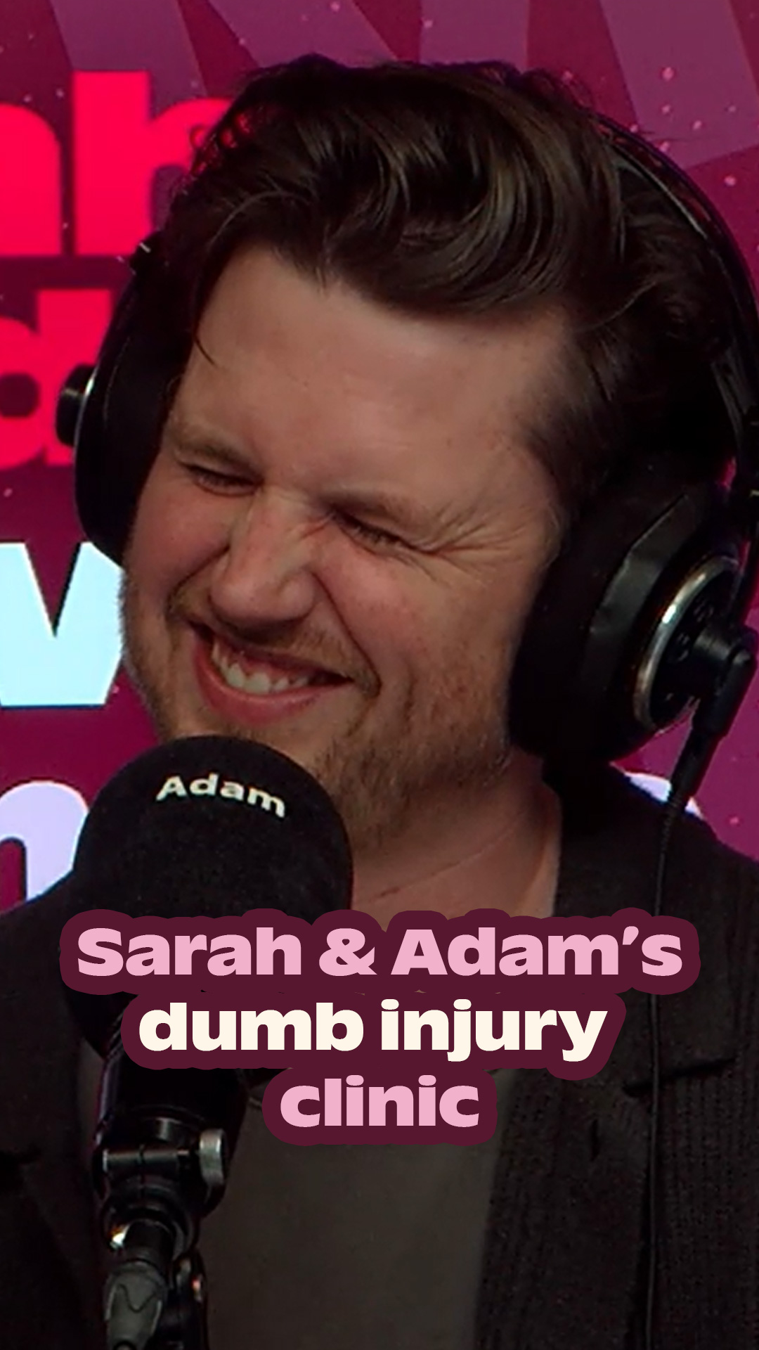 Sarah & Adam's dumb injury clinic
