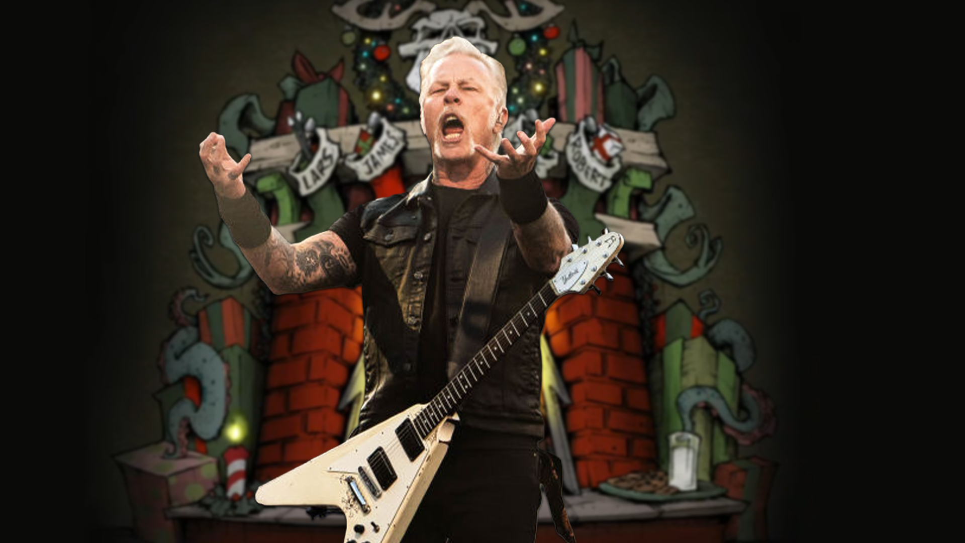 James Hetfield Reads ‘Twas the Night Before Christmas' in True Metallica Style
