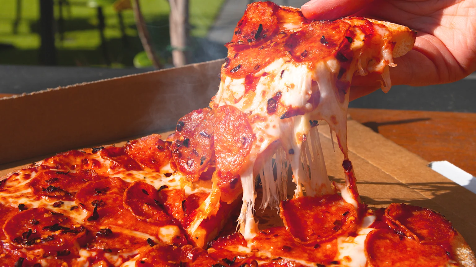 Manuka Hot Honey pizza