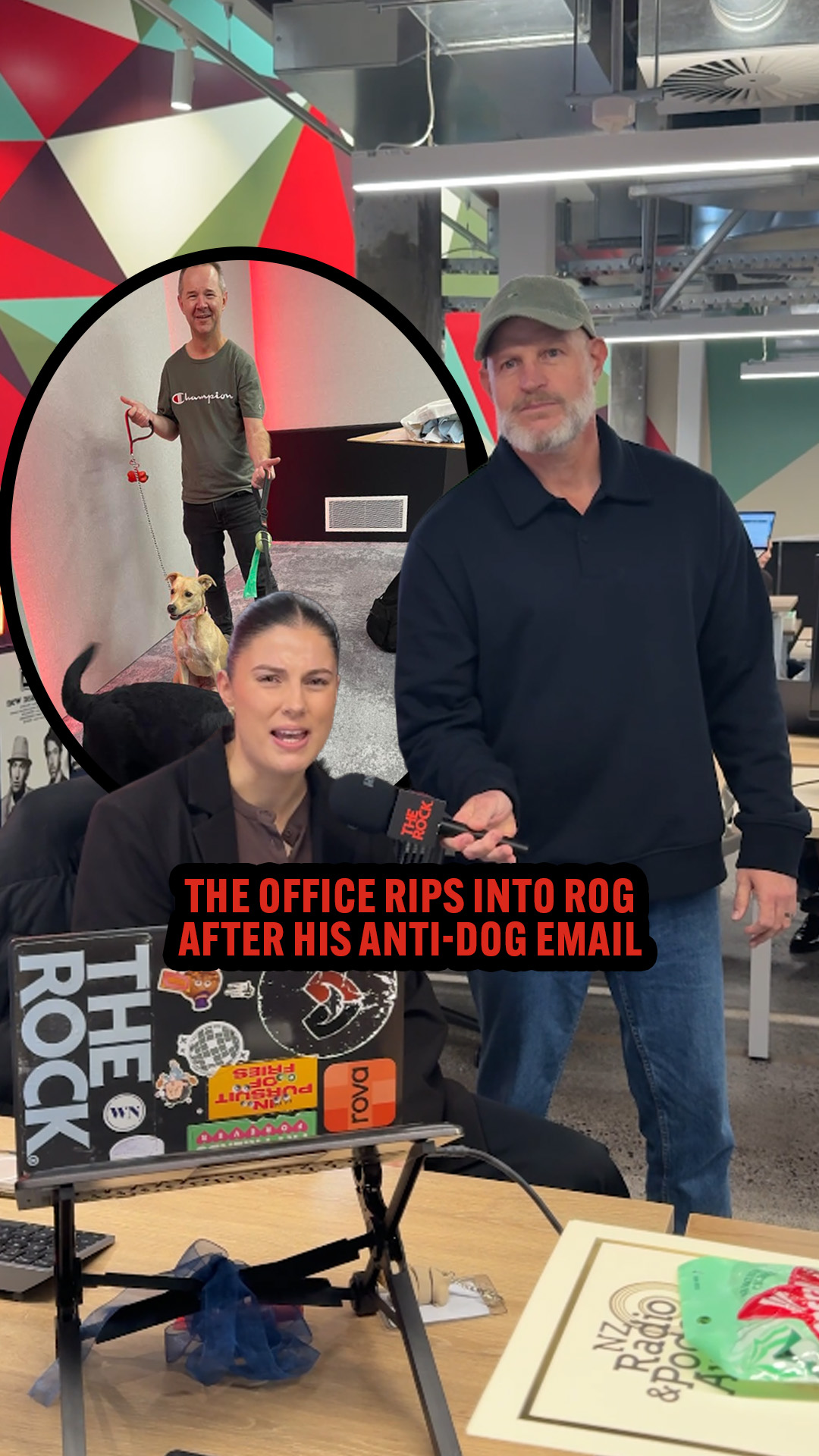The office is not happy with Rog