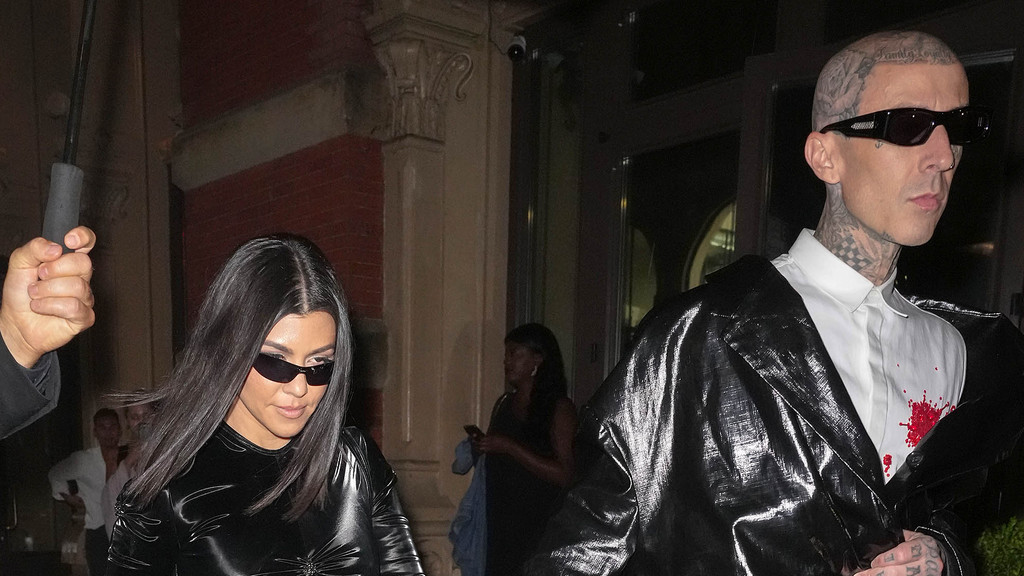 Travis Barker and Kourtney Kardashian 'try to have normal' family life