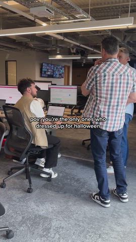 pov: the only ones who dressed up for Halloween...