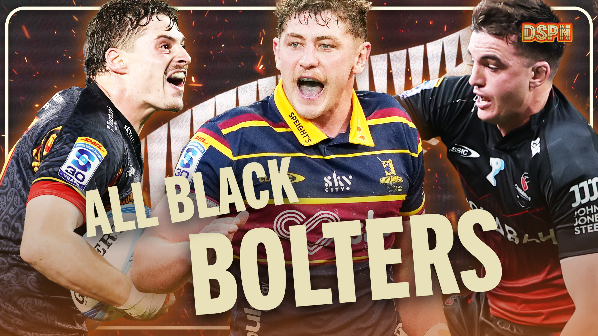 Choosing our ALL BLACK BOLTERS For The South African Tour