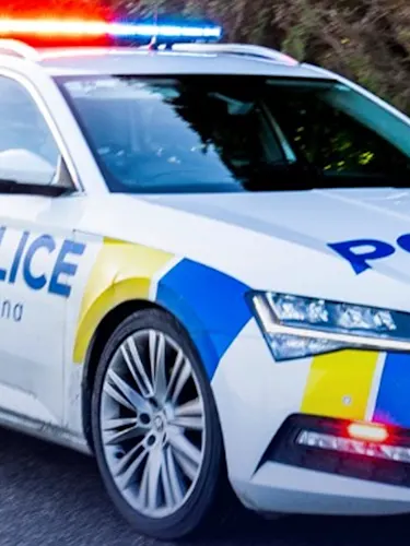 New Zealand Police car.
