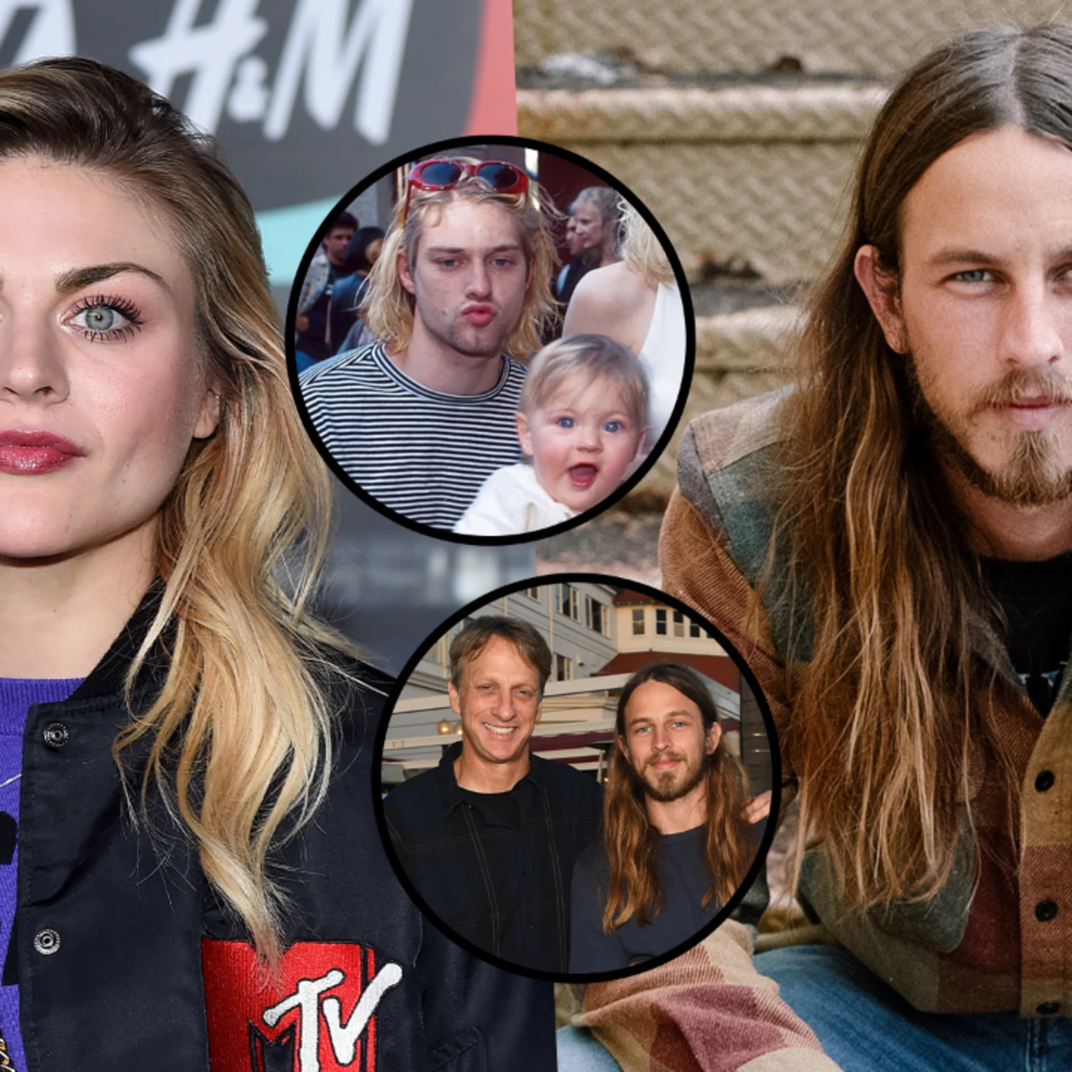Kurt Cobain's daughter Frances marries Tony Hawk's son Riley | Articles ...