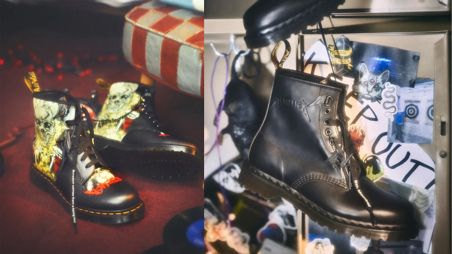 1460 boots and 1461 shoes