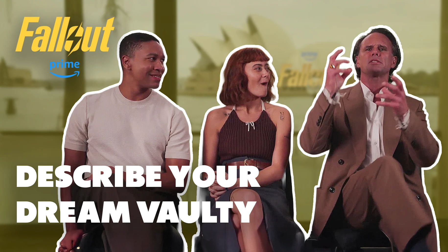 Fame Asks The Fallout Cast To Design Their Dream Vaults