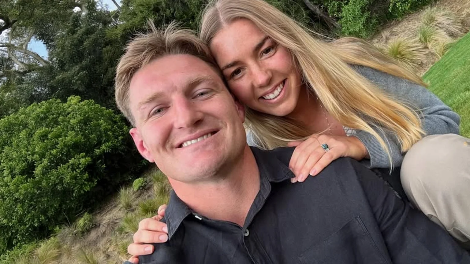 All Black Jordie Barrett is engaged to his girlfriend Alice Marshall