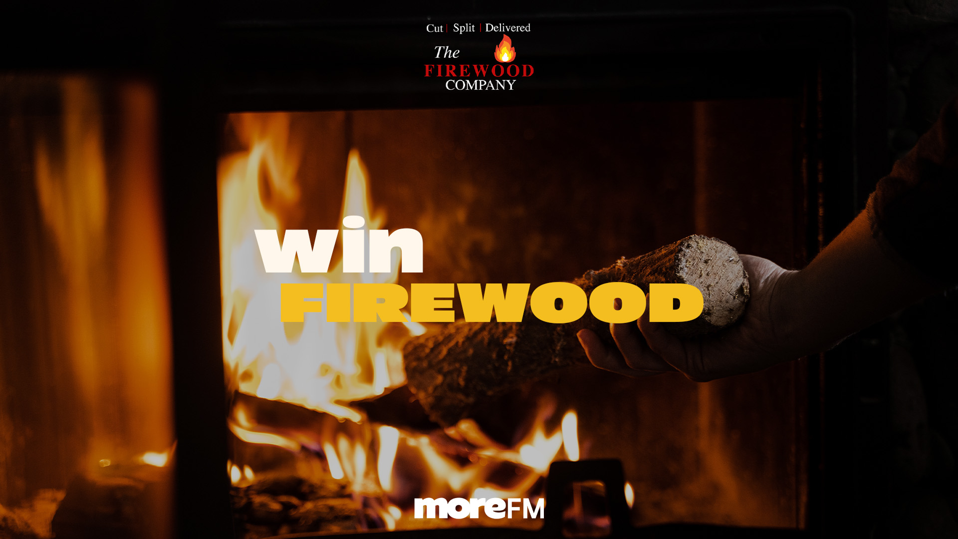 Win a load of firewood delivered to your place
