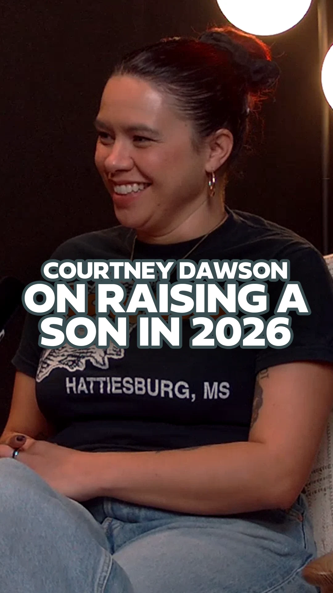 Courtney Dawson opens up about how she raises her teenage son in this climate 👀