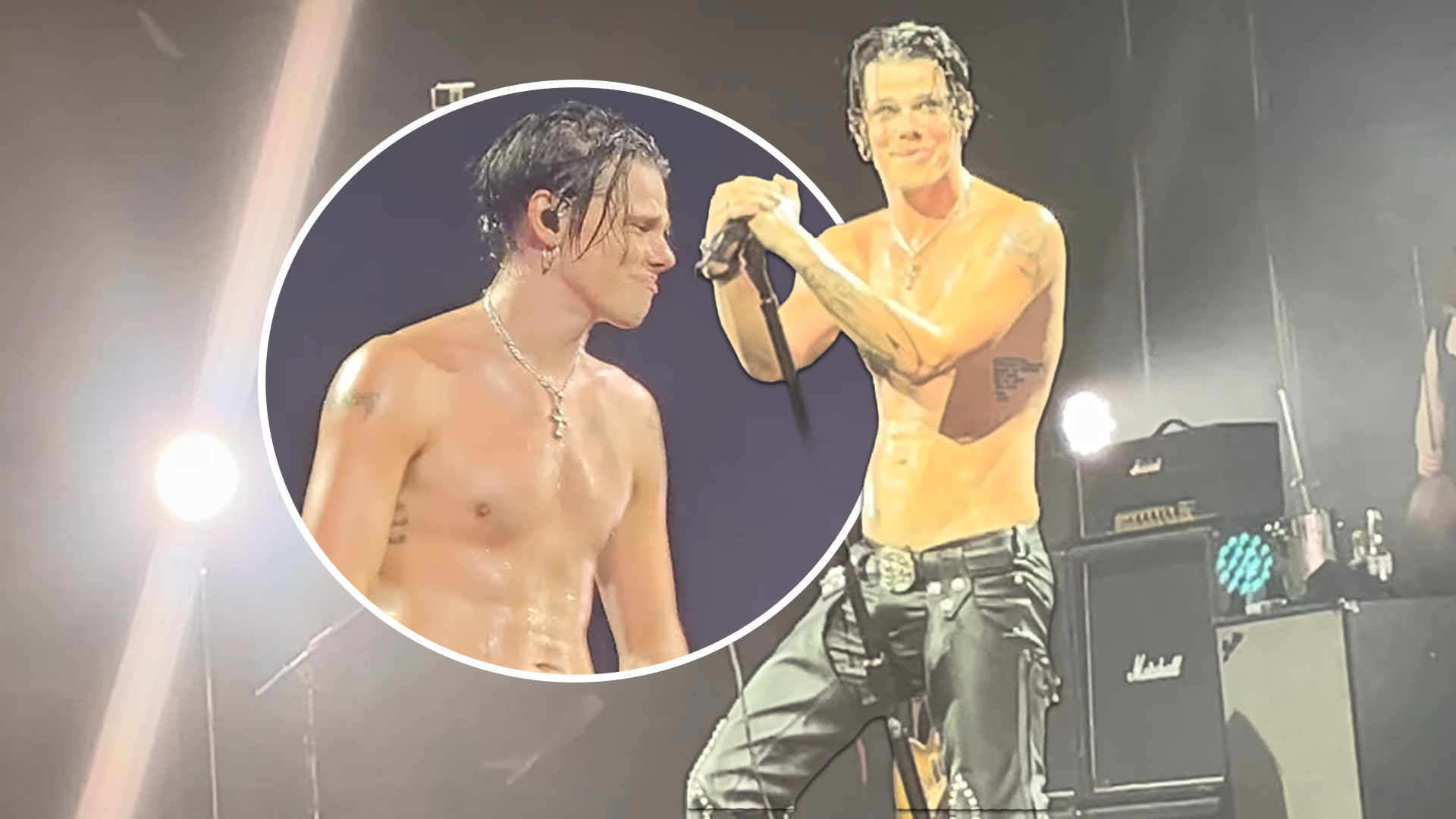 Yungblud gets emotional performing ‘Changes’ at first show of 2026 