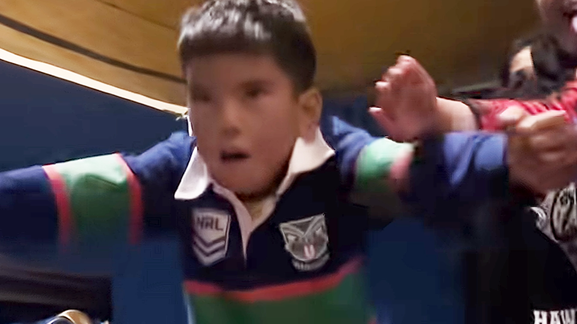 WATCH: Non-verbal boy leads whānau in moving haka tribute to his great papa