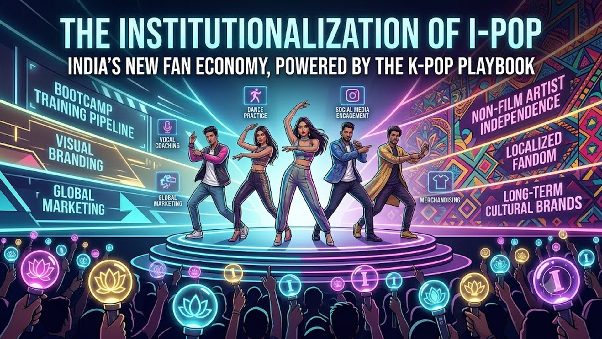 How the 'K-Pop Playbook' is Launching India's New Era of Pop Supergroups