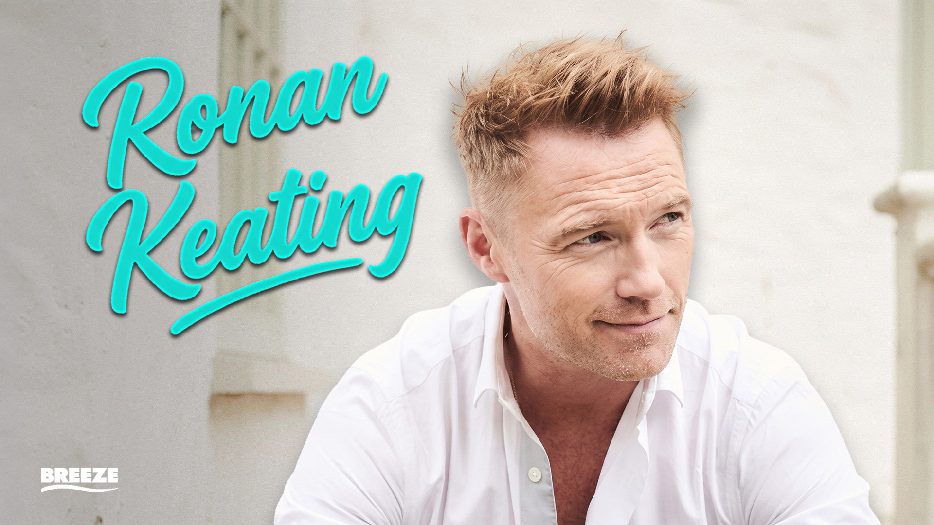 Pop superstar Ronan Keating becomes the newest Breeze announcer