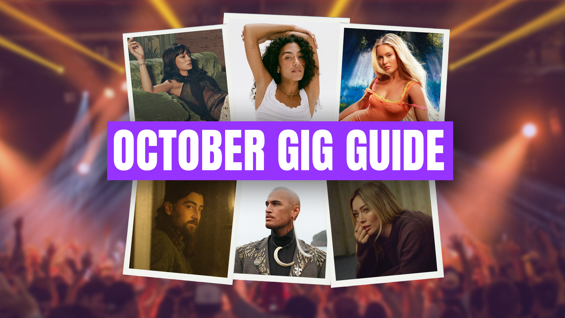 All the Artists Coming to Aotearoa This Month