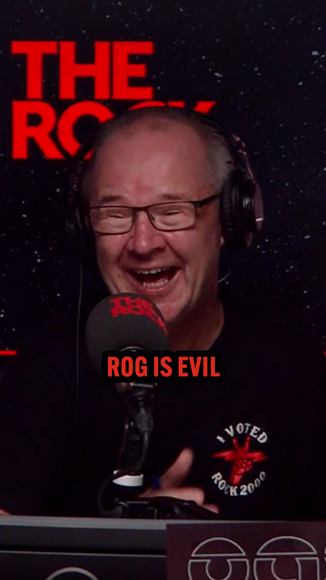Rog's inappropriate laughing