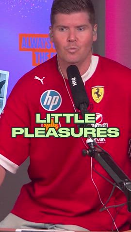 It's the little pleasures