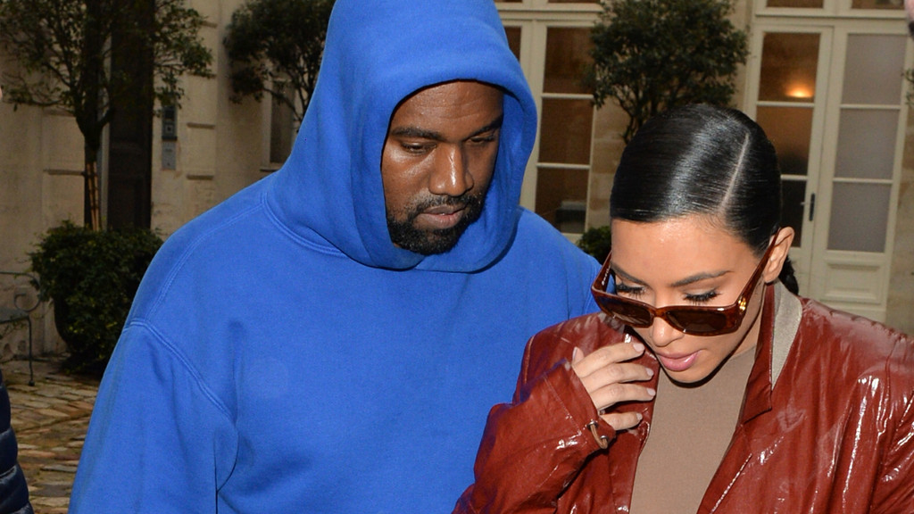 Kanye West and Kim Kardashian attend North West's debut solo show