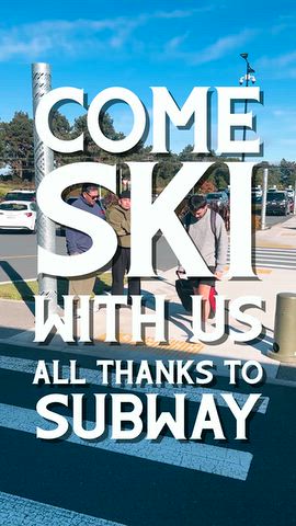 Come ski with us!