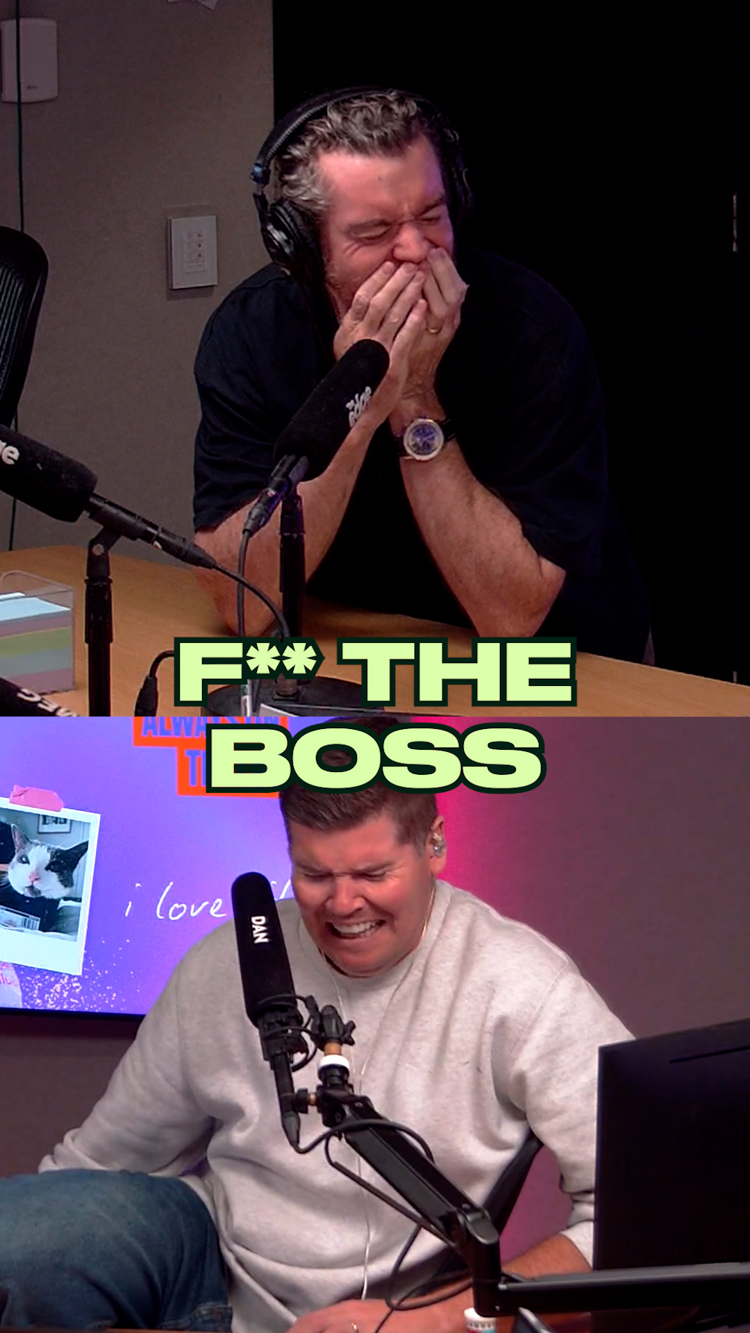 F*** the boss...