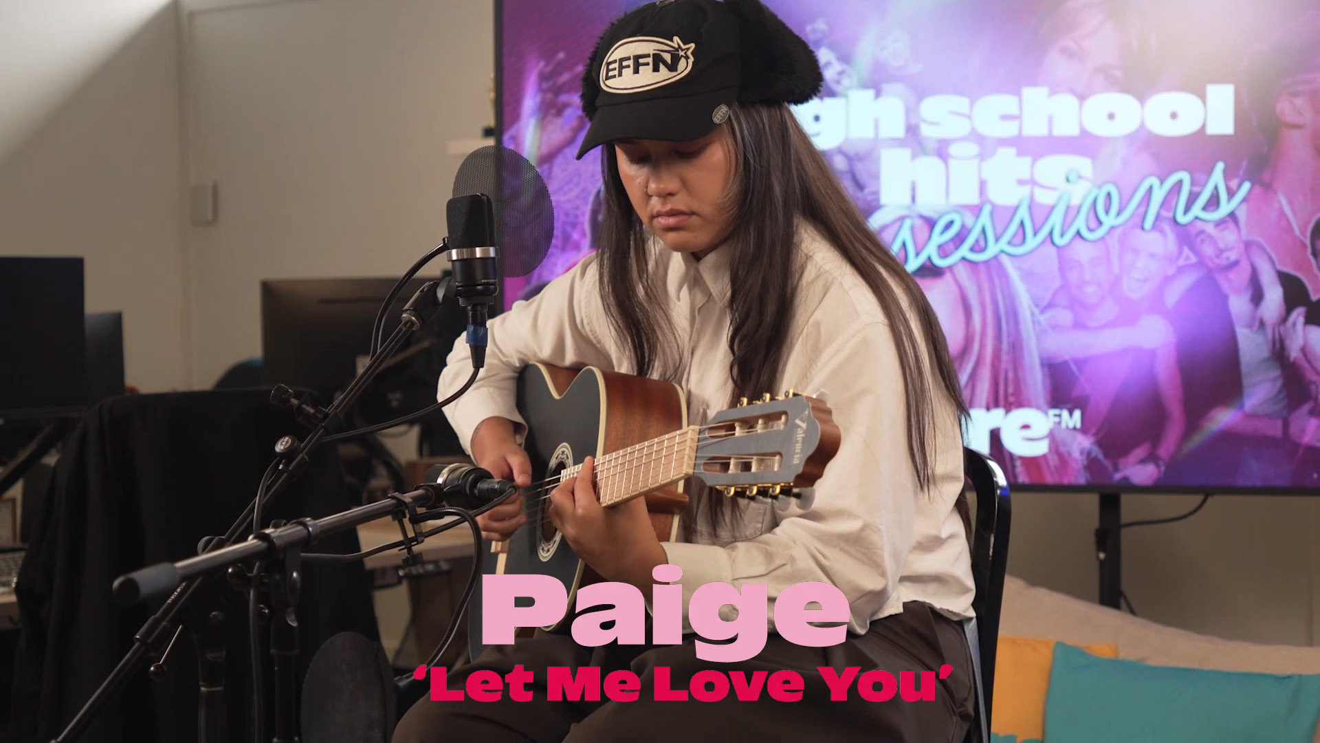 Paige takes on a High School Hit ‘Let Me Love You’ an acoustic twist