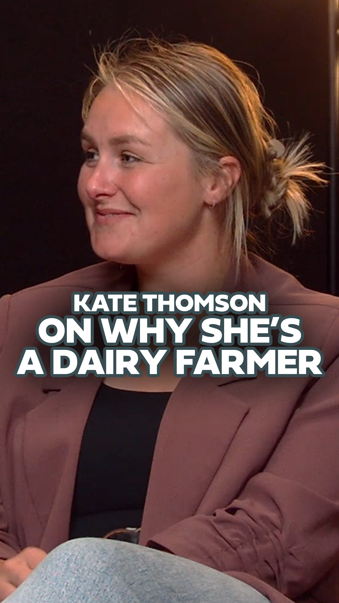 'No Tears on the Field' star Kate Thomson on why she does dairy farming 🐄