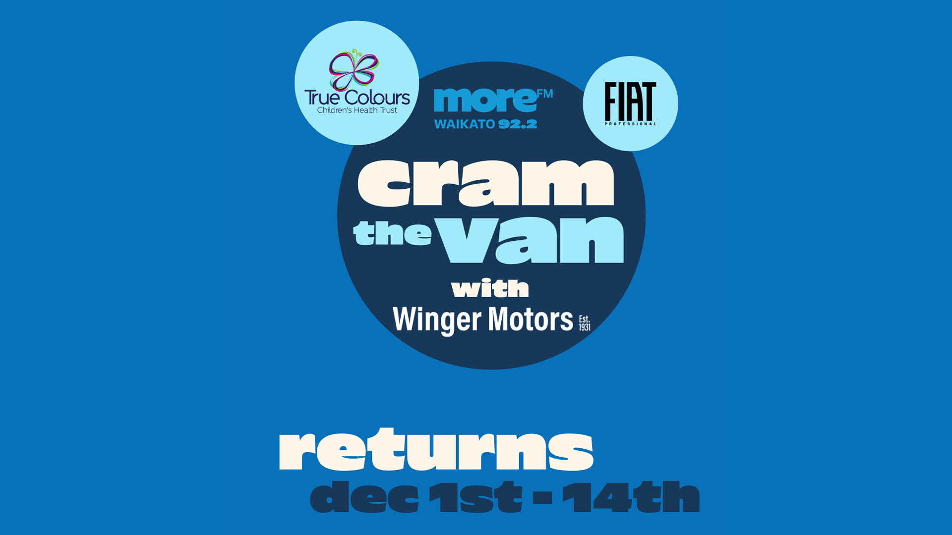 Cram the Van charity event with More FM Waikato