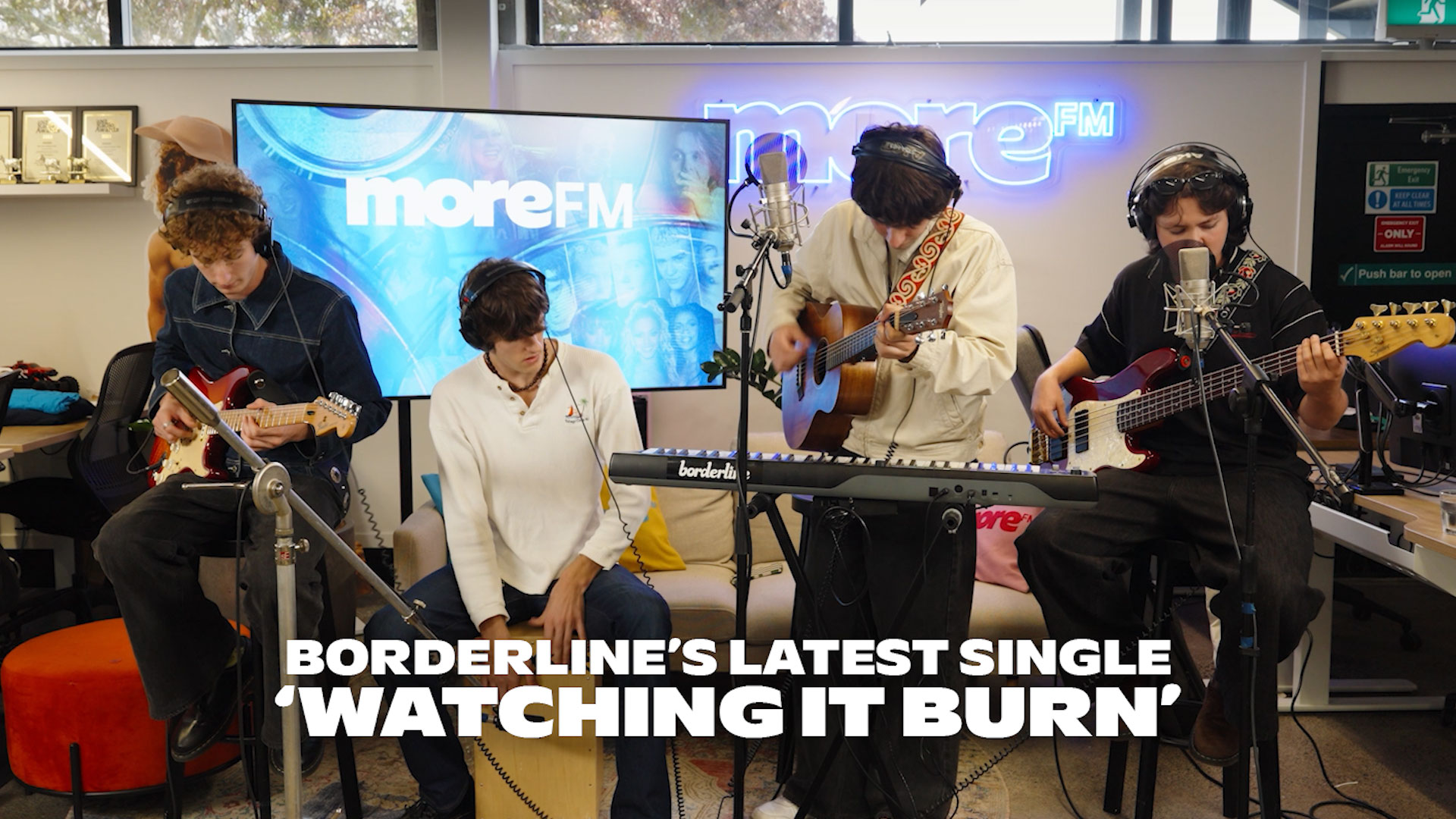 Borderline perform 'Watching It Burn'