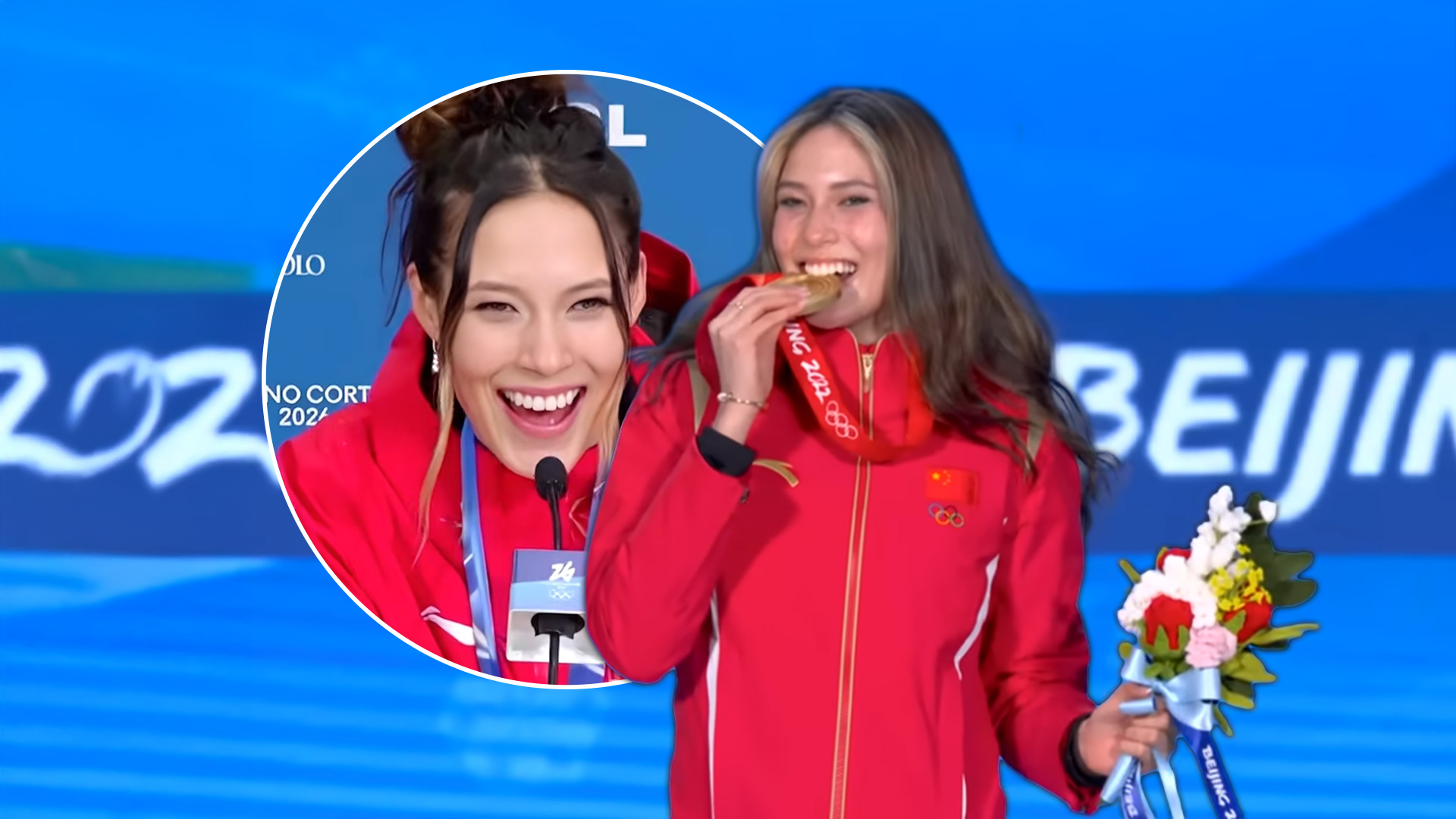 Olympian Eileen Gu owns reporter for asking ‘ridiculous’ question