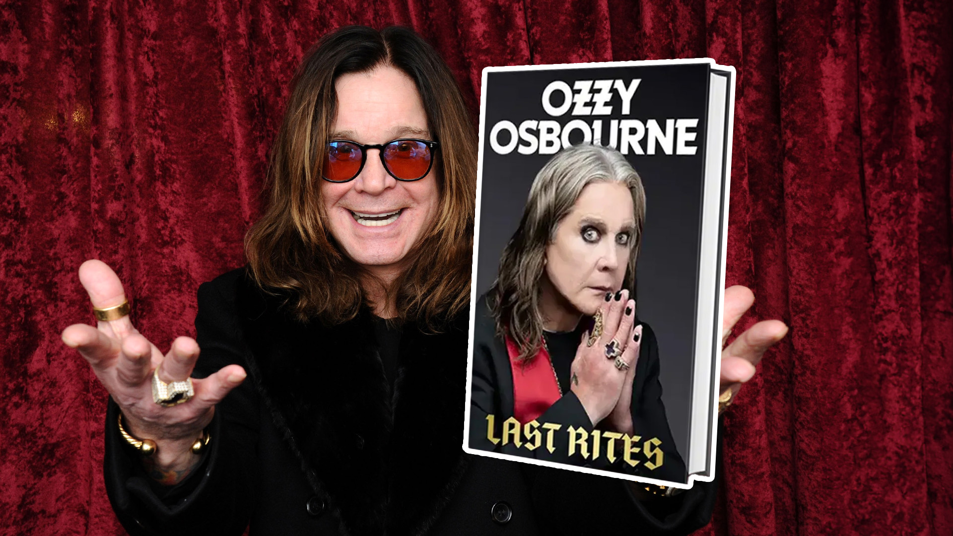 Ozzy Osbourne, and his book 'Last Rites'