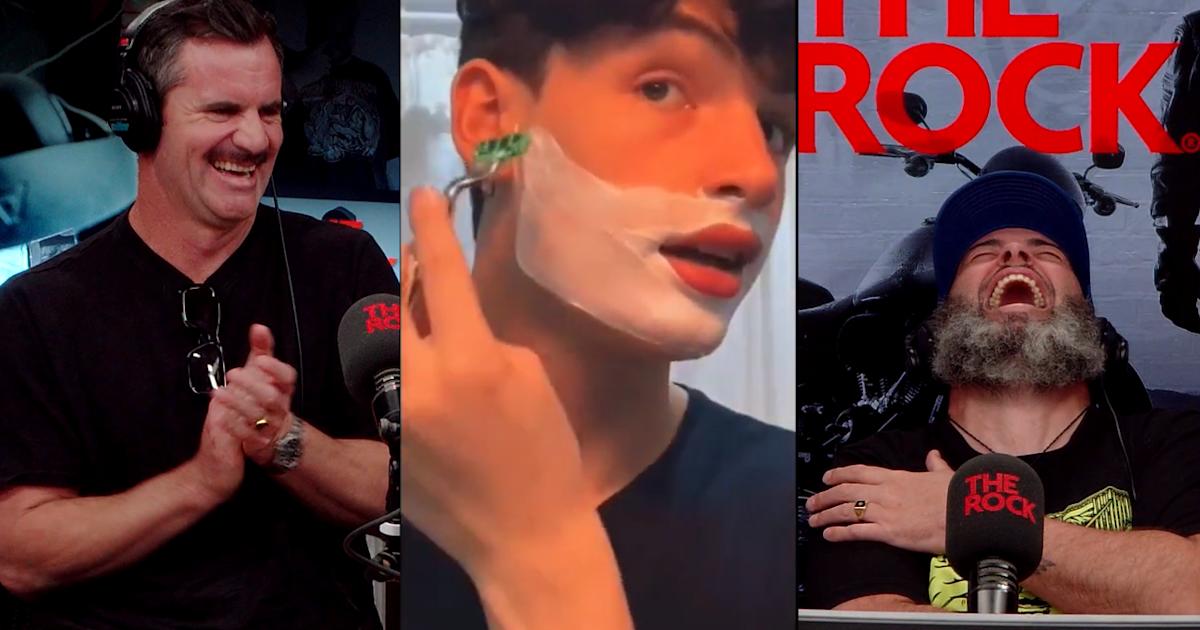 Jay and Dunc reacting to a bloke unnecessarily shaving goes mega viral ...