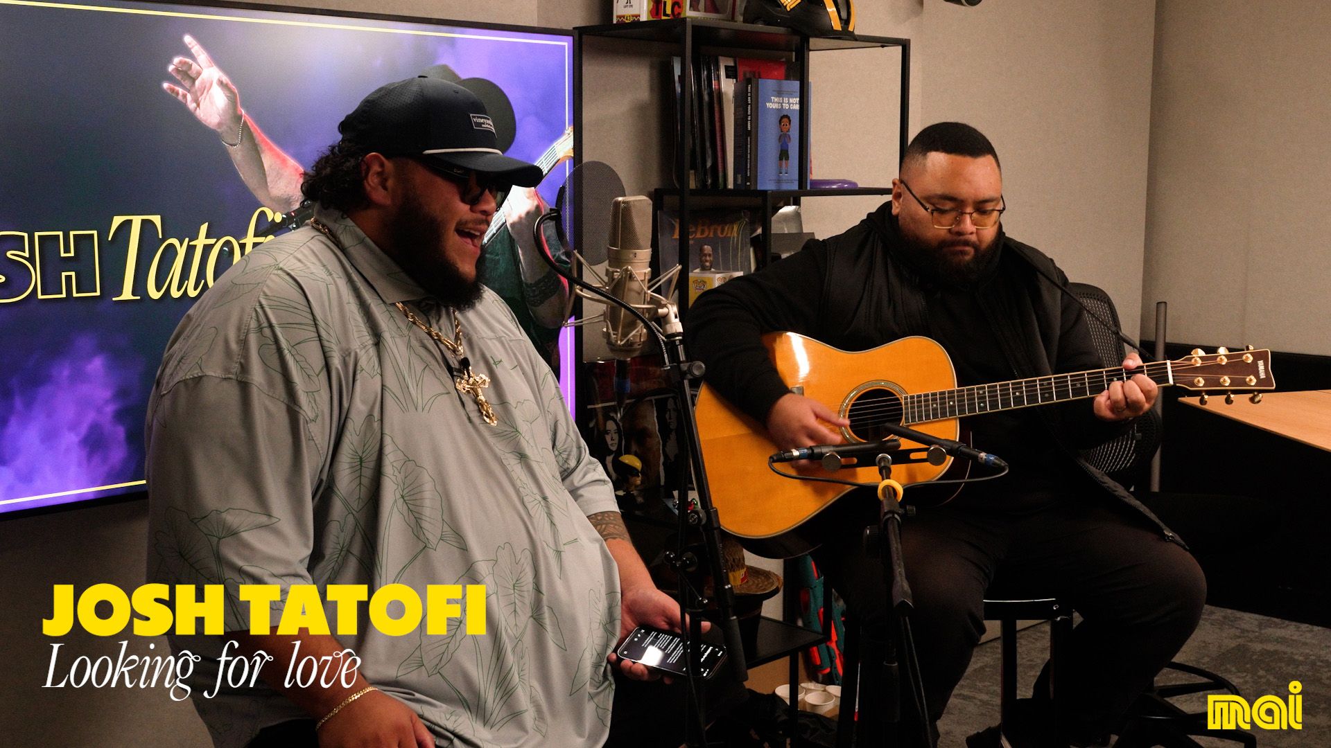 Josh Tatofi - Looking for Love | Live on Mai fm