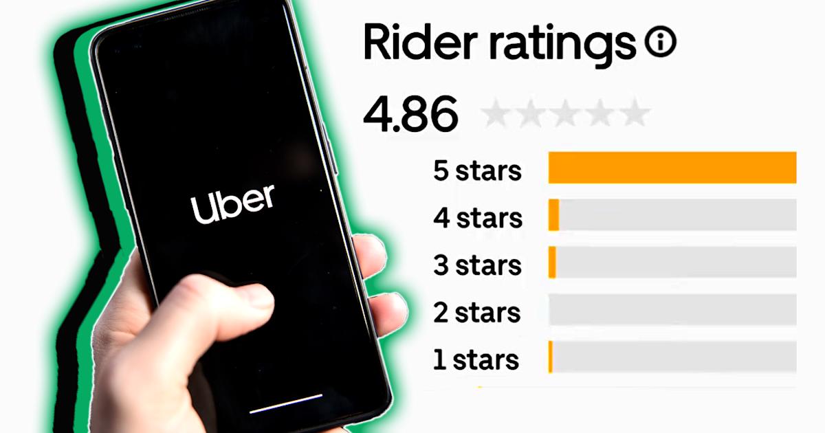 You can now see how many 1 star Uber ratings you have, and it'd be rude